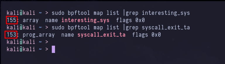 map recon output